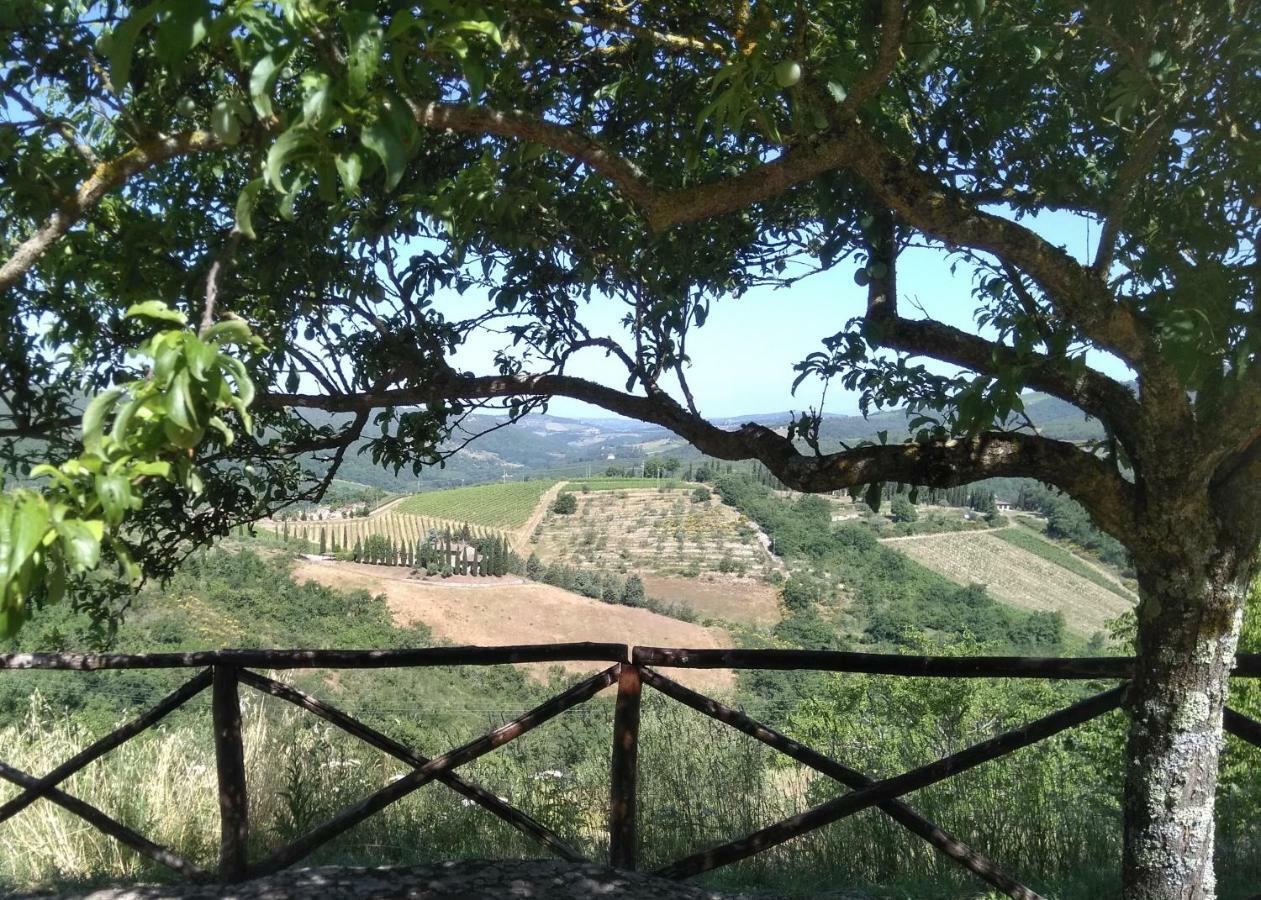 Camere E Appartamenti Baldini Romanita ราดดา อิน เคียนติ ภายนอก รูปภาพ